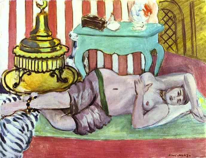 Henri Matisse Odalisque with Green Scarf